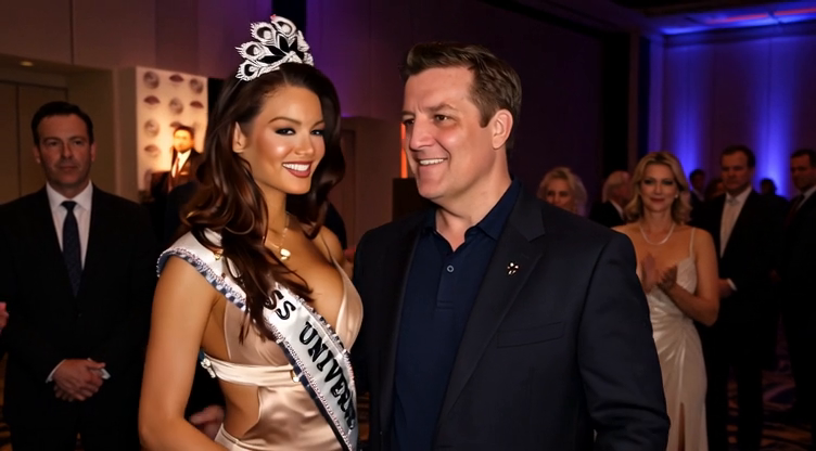 William Branley at a black-tie awards gala